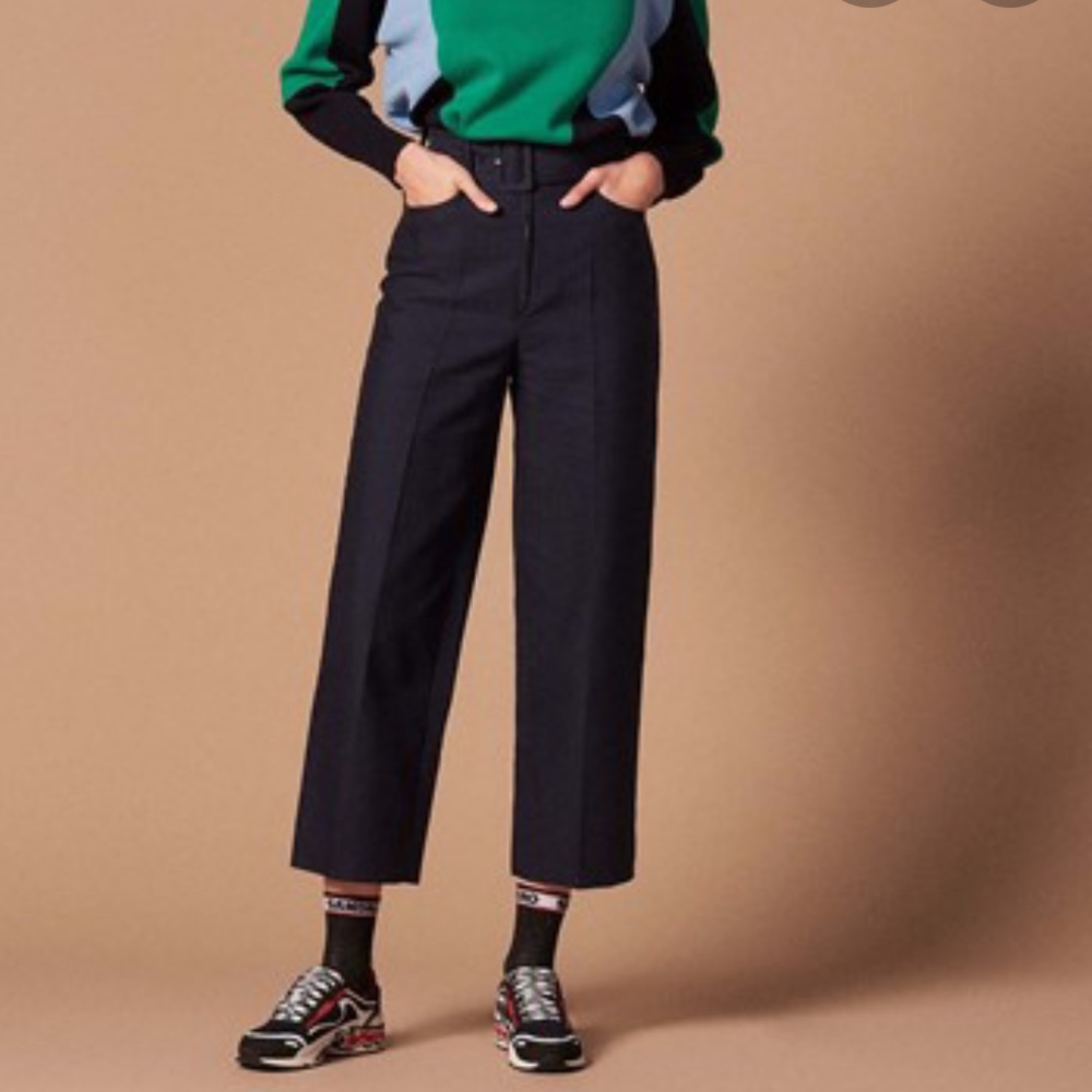 Sandro belt pants